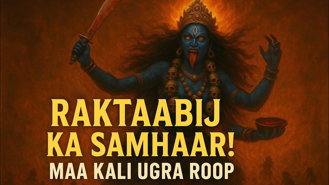 Ugra Roop Mahakali Ugra Roop | Raktaabij Ka Samhaar 🔥🙏 - YouTube