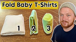 3 Clever Ways to Fold Baby T-Shirts (Fast + Space-Saving)