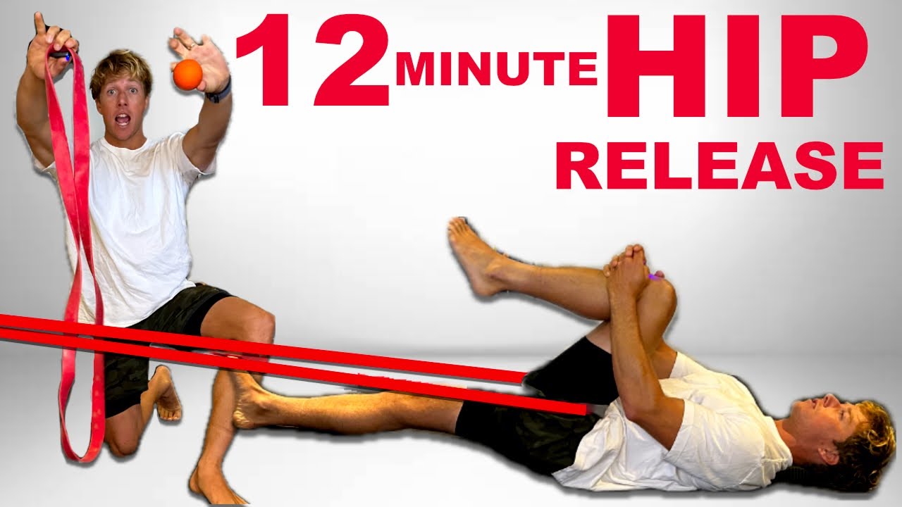 Hip Release Routine 12 Minutes (follow along) YouTube