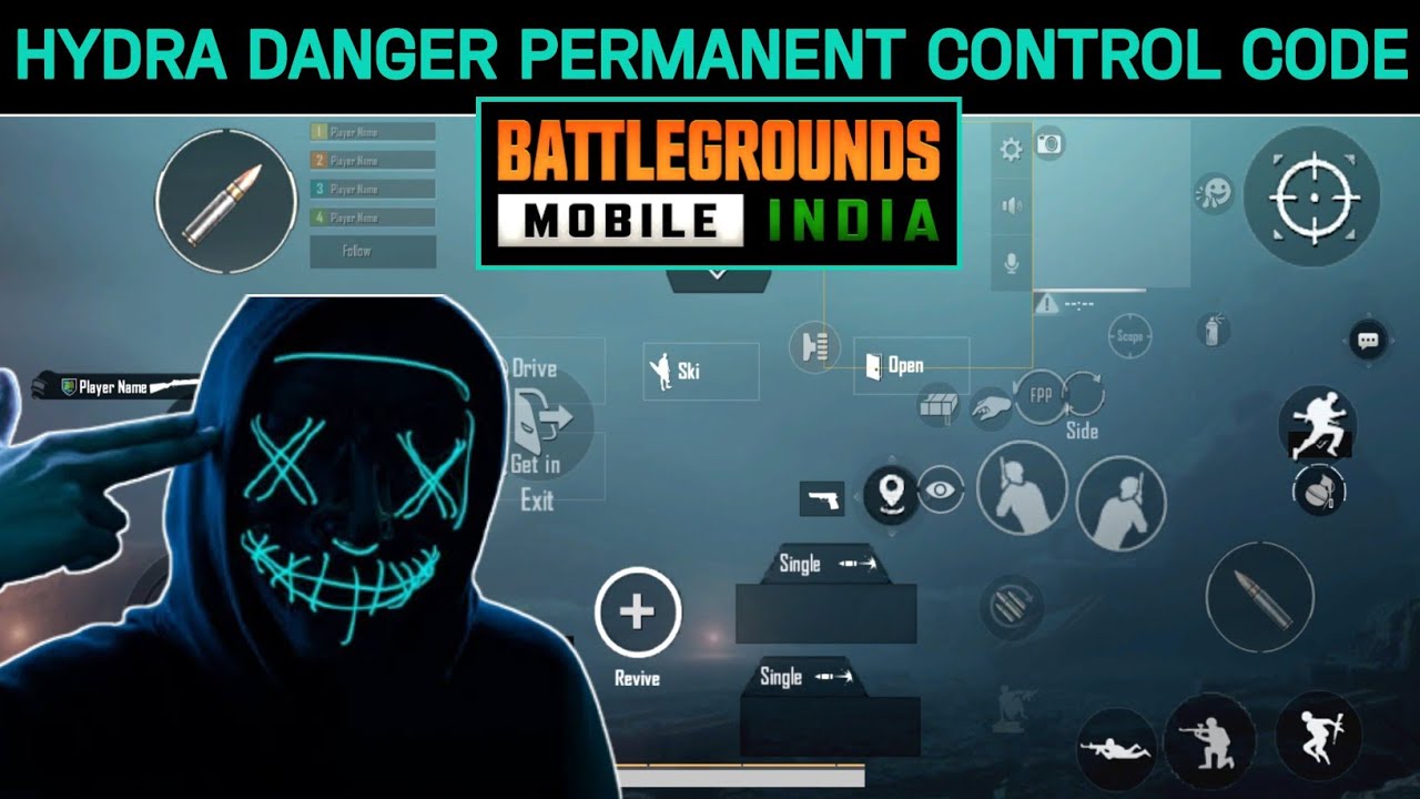 Hydra danger control code bgmi | hydra danger | hydra danger Sensitivity bgmi | hydra danger control