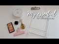 My essential for efficient study🌟 || clipboard, timer, eye drops...etc. || 🇯🇵student