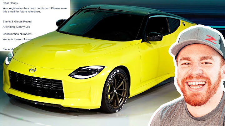 Nissan Invited Me To The NEW Production NISSAN 400z Reveal!!  *emotional*