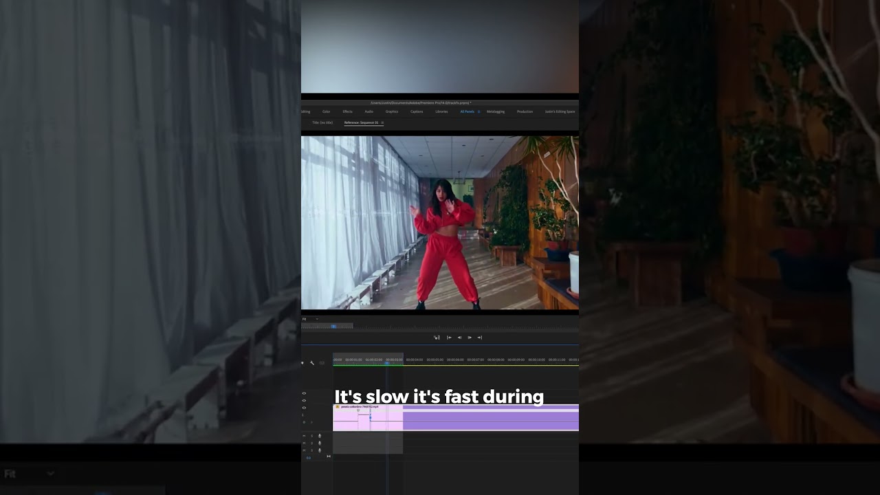 How to Speed Ramp Slow Motion Footage in Premiere Pro #adobe #tutorial