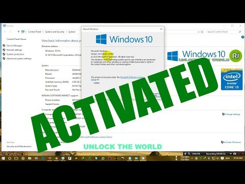 Kako aktivirati Windows 8,8.1 i 10 za stalno!!!