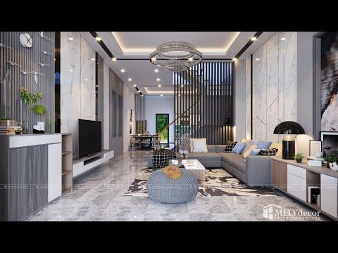 Ngôi nhà 2 tầng 3 phòng ngủ đẹp, thi công trọn gói 390 triệu đồng!!!