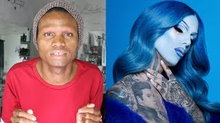 HAIRDRESSER REACTS TO JEFFREE STAR ICONIC EYEBROWS  I WANT MY EYEBROWS BACK!!! 