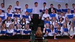 Video thumbnail of "Он водит меня к водам тихим - Хор"