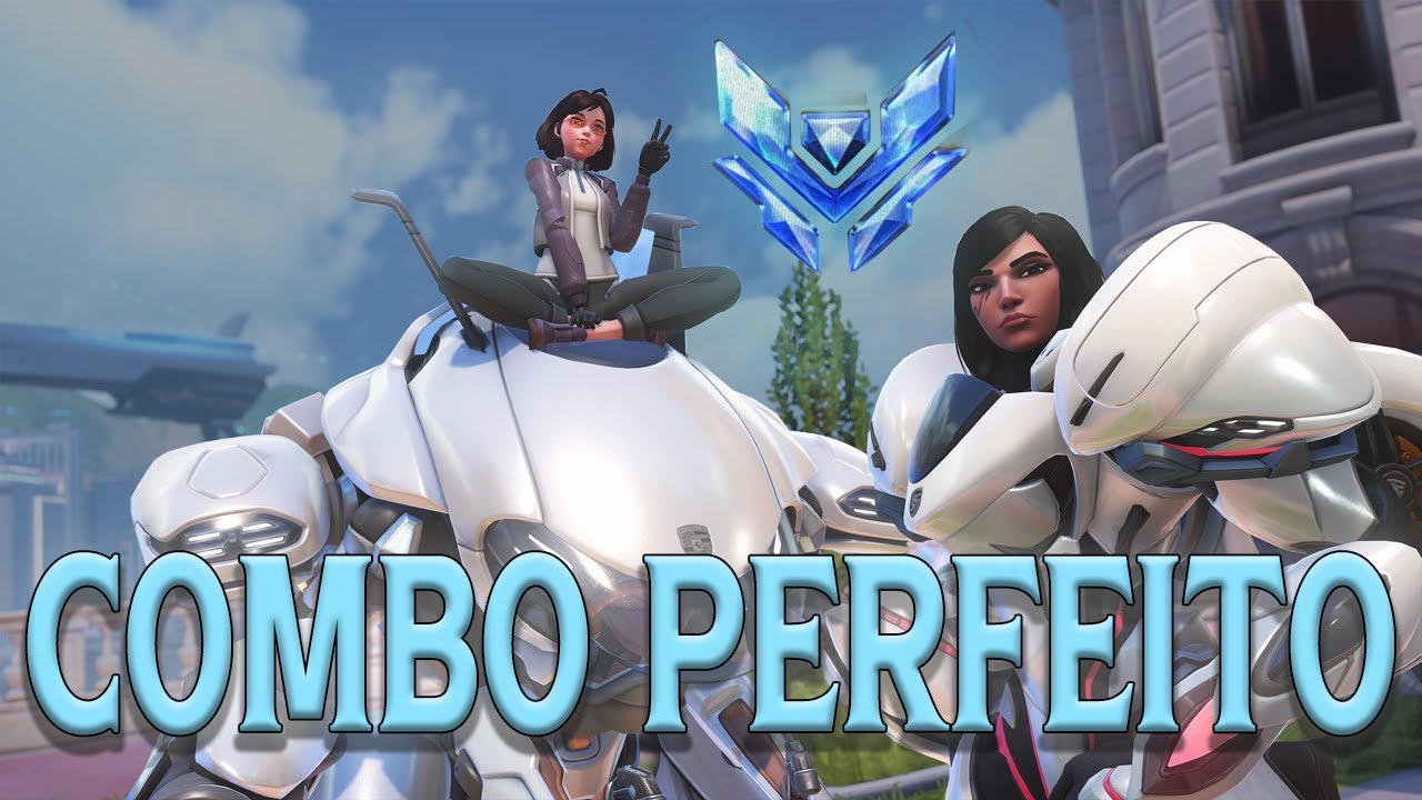 Pharah e dva juntas fazem o verdadeiro estrago em uma partida competitiva. Esse combo é muito forte