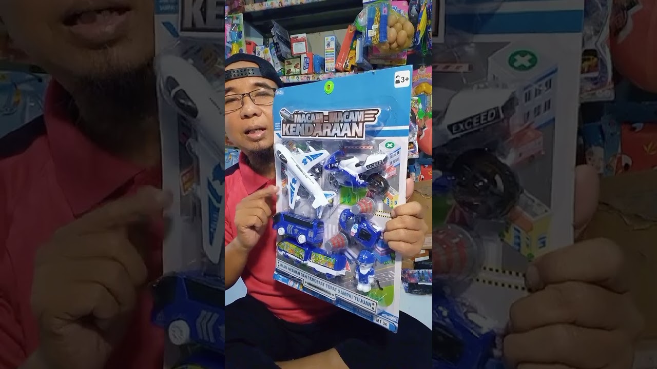 Mainan Mobilan polisi set 