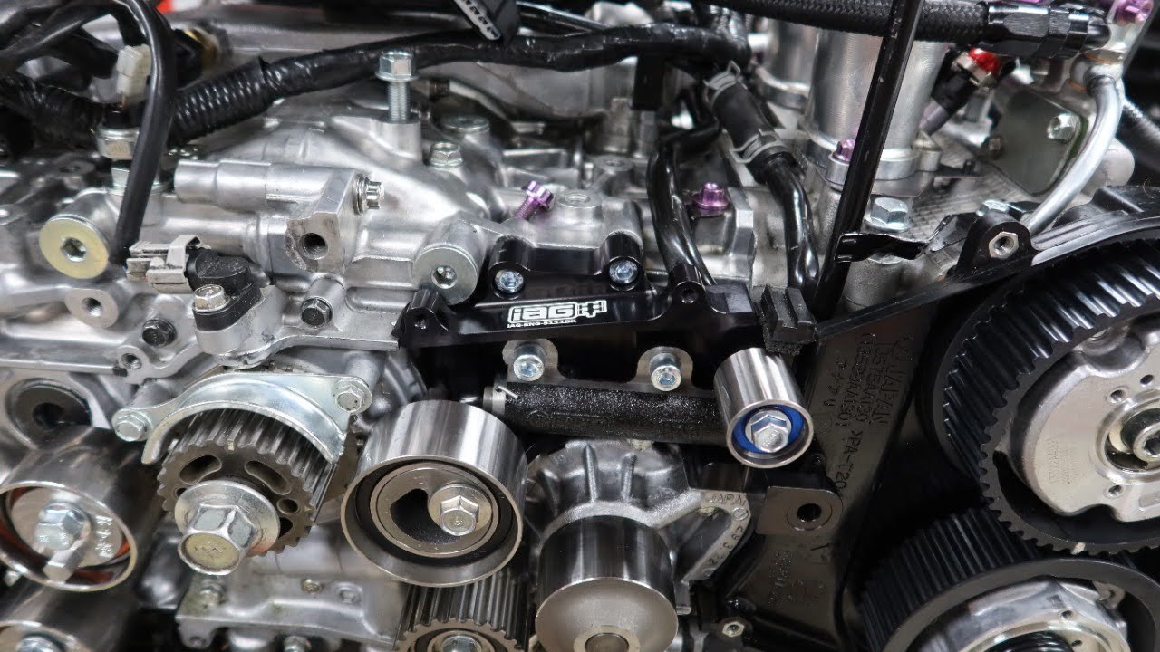 Installing a IAG competition timing tensioner/fixing motor YouTube