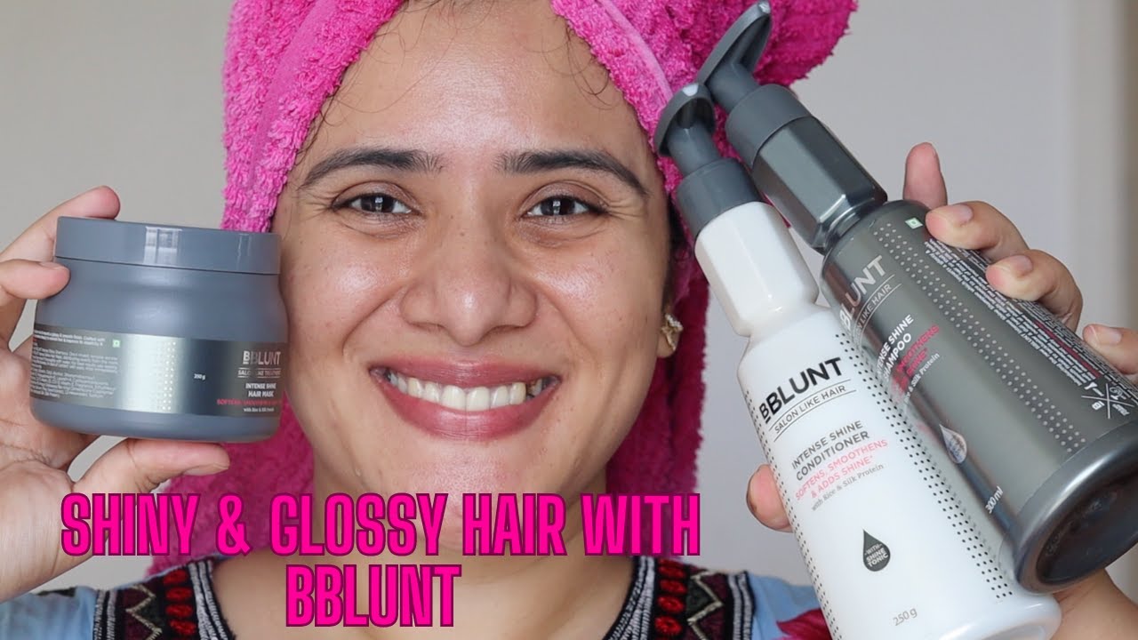 BBLUNT INTENSE SHINE RANGE Review and Try ON