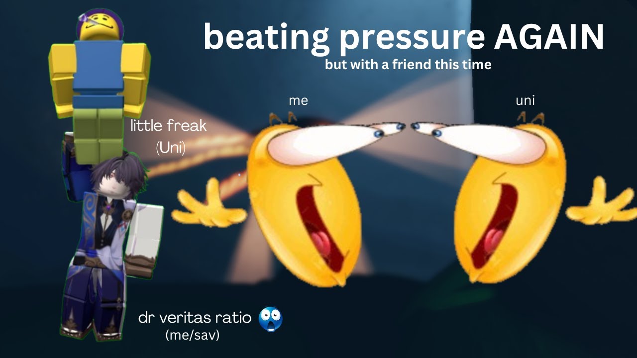 Beating Roblox Pressure Again - YouTube