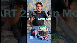 Complete moto vlog setup #helmet #helmets #axorhelmets #chinmount #intercom #motovlog #travel #bike