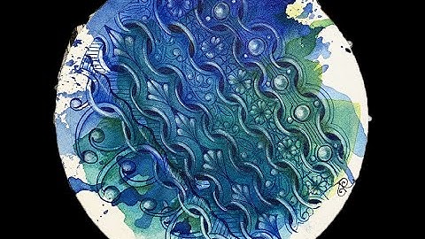 Mi2 by Mini Lempart tangle tutorial with Annie Reiser, CZT