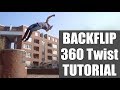 Backflip Full-Twist (360 Schraube) lernen | Parkour &amp; Freerunning Tutorial