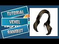 Tutorial Vexel Rambut Untuk Pemula Di Ibis Paint X