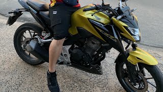 Primeiro “role” com minha moto nova,no próximo vídeo será melhor