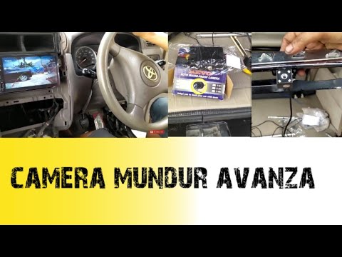  Cara  Memasang  Kamera Mundur di Mobil  Avanza  YouTube