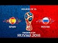 Испания - Россия 🏆 FIFA 18 ⚽ Чемпионат мира по футболу 2018 ⚽ 1/8 финала