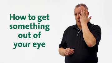 Brenniston First Aid Mythbusters - How To Get Something Out Of Your Eye