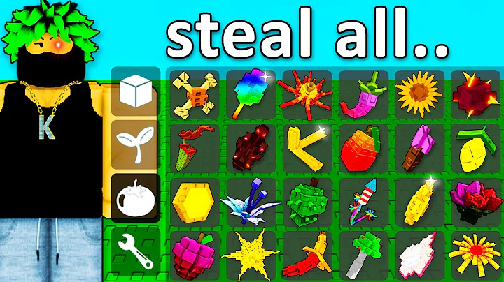 I Stole EVERY Plant In Grow a Garden