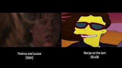 The Simpsons movie references