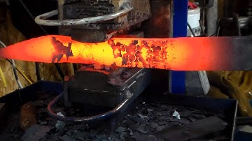 Custom Knives, Forging a Bowie with Nick Wheeler