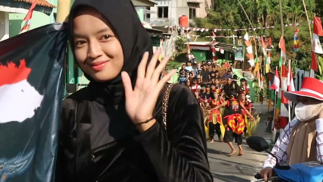 Kontingen Losari Full di Karnaval HUT Ke-79 RI Desa Samudra Kecamatan Gumelar Banyumas Jawa Tengah