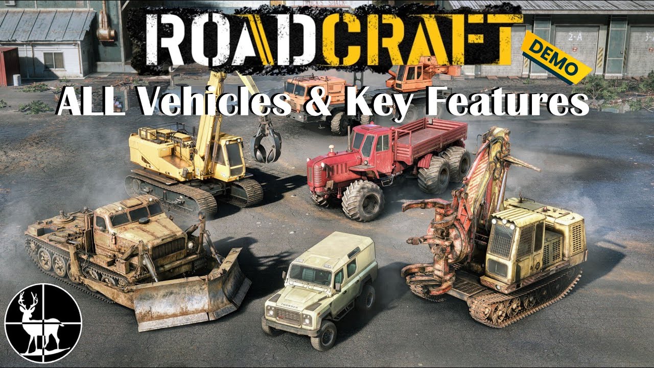 RoadCraft - ALL Vehicles & Key Features You May Have Missed in the Demo