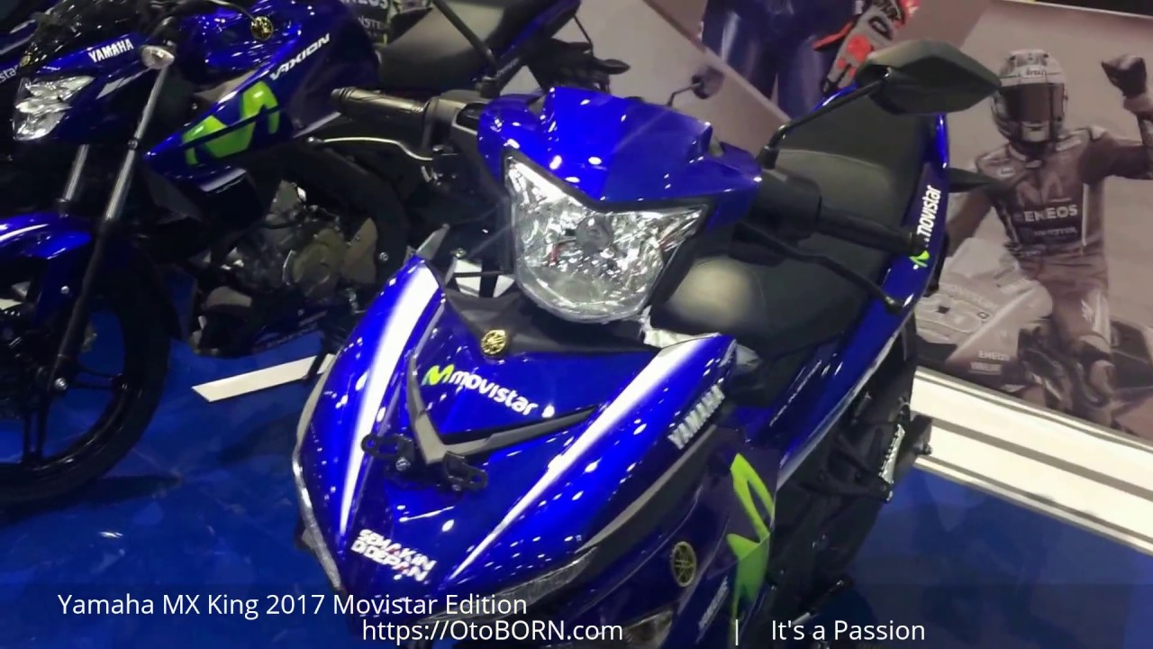 Yamaha MX King 150 2017 Movistar Edition YouTube