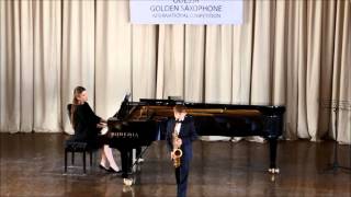 Golden Saxophone 2015 - Feodosiy Medvedenko  - Ferrer Ferran Sonatina Bagira