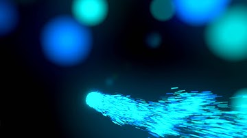 Particle free intro template blender cycles