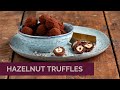 Crunchy Hazelnut Truffles (Easy/Paleo)