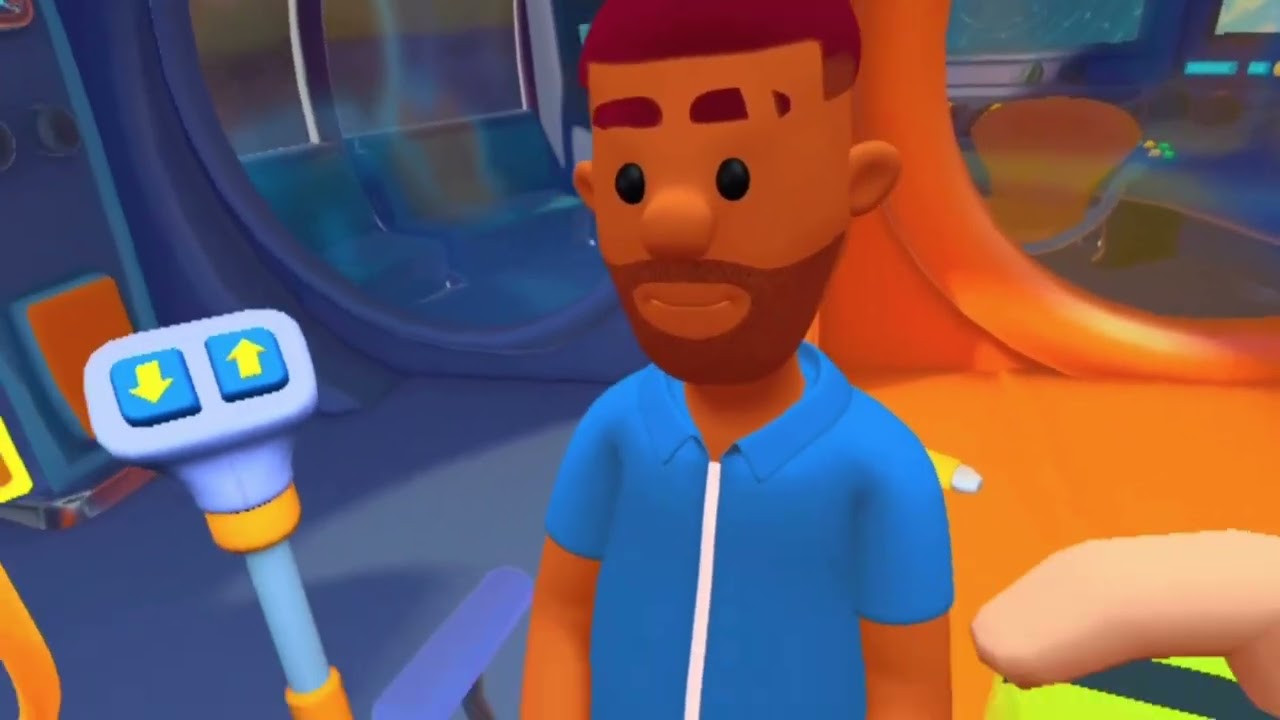 Playing shave and stuff on vr.                                     ( it’s really fun) 