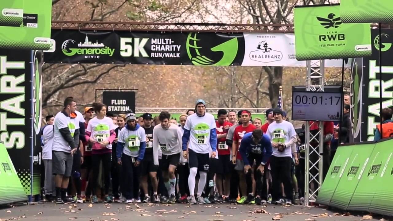 RealBeanz | Generosity NYC 5K Run/Walk Featuring ReWalkers