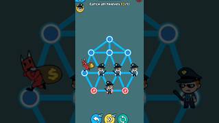 Police puzzle game easy levels of police puzzle game Catch the theif #shorts #echnogamerz