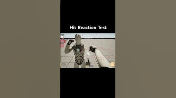 Hit Reaction Test #gamedev #indiedev #indiegame #ue5