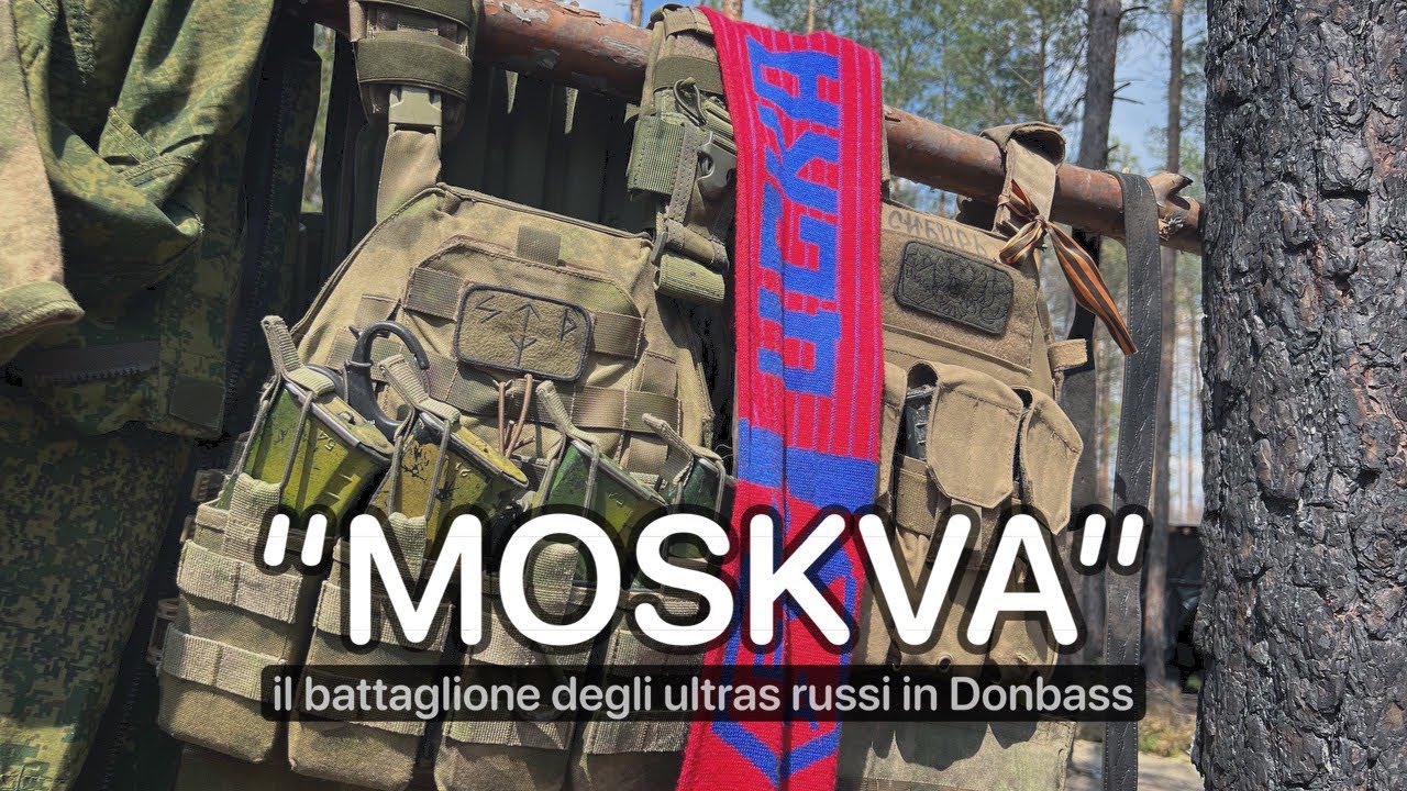 Il battaglione degli ultras russi in Donbass