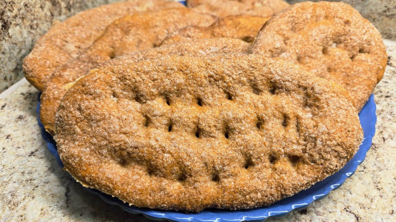 Como hacer tabasqueñas pan de canela crujientes