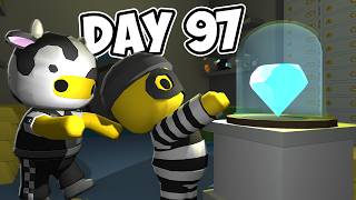 I Spent 100 Days As A Police Officer In Wobbly Life...