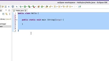 اول برنامج بلغة جافا java