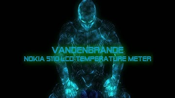 Arduino - Nokia 5110 LCD temperature meter DS18B20