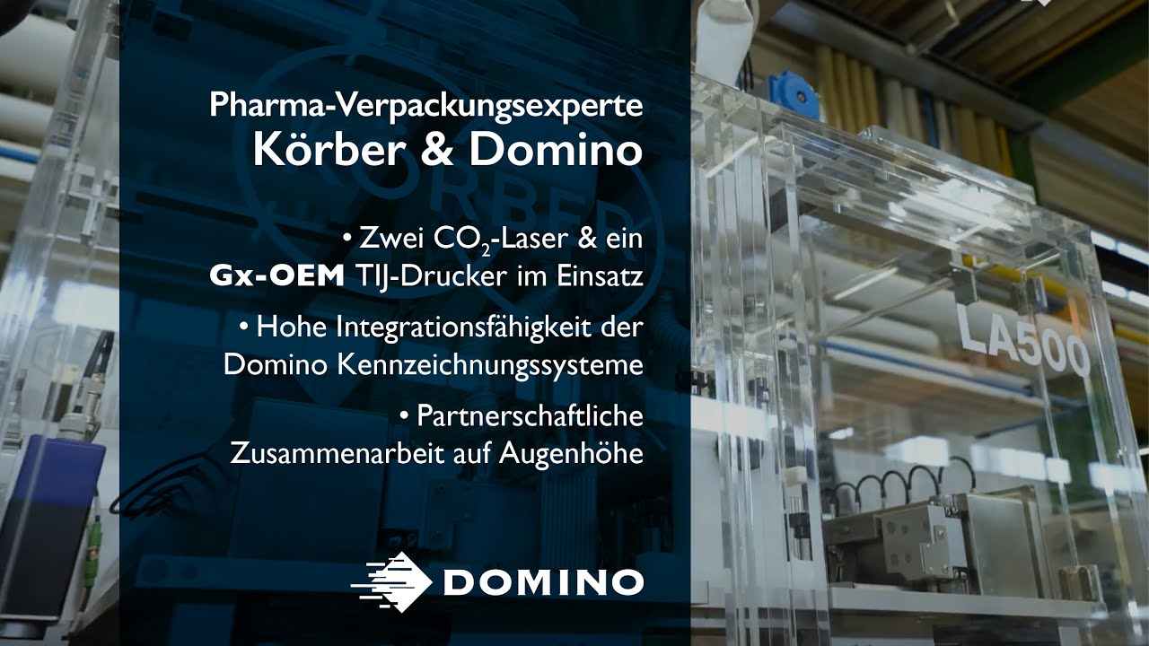 Integrierte Codierlösung: CO2-Laser & TIJ-Drucker in Körber ...