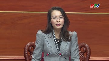 Phó Bí thư Thường trực Tỉnh ủy làm việc với Đảng ủy phường Từ Sơn