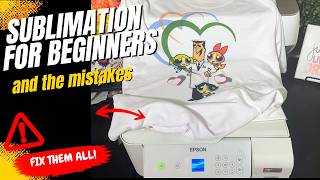 Sublimation shirt for Beginners | True sublimation 100% polyester| along with all the mistakes