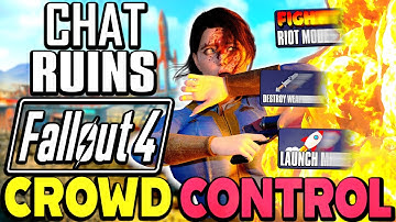 🔴ToG🔴Chat RUINS Fallout 4 with Crowd Control