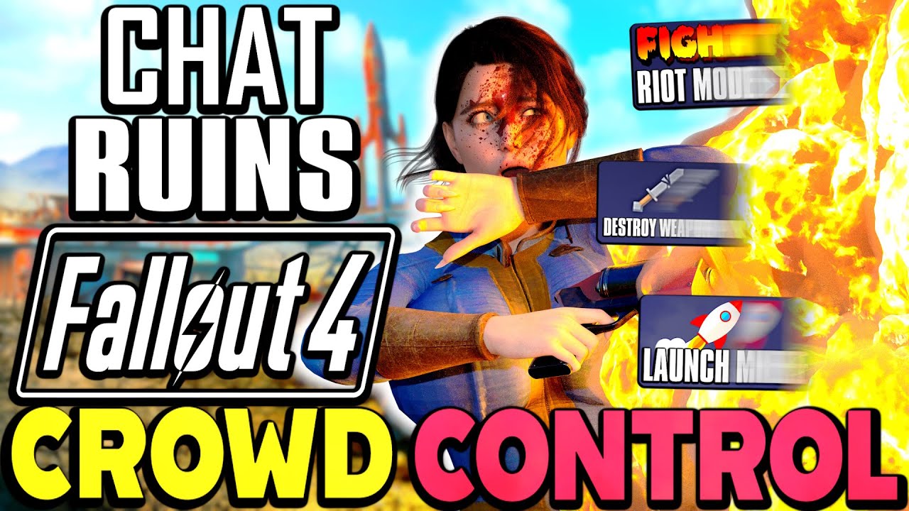 🔴ToG🔴Chat RUINS Fallout 4 with Crowd Control