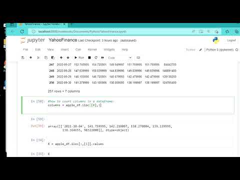 Count Columns in Python data frame
