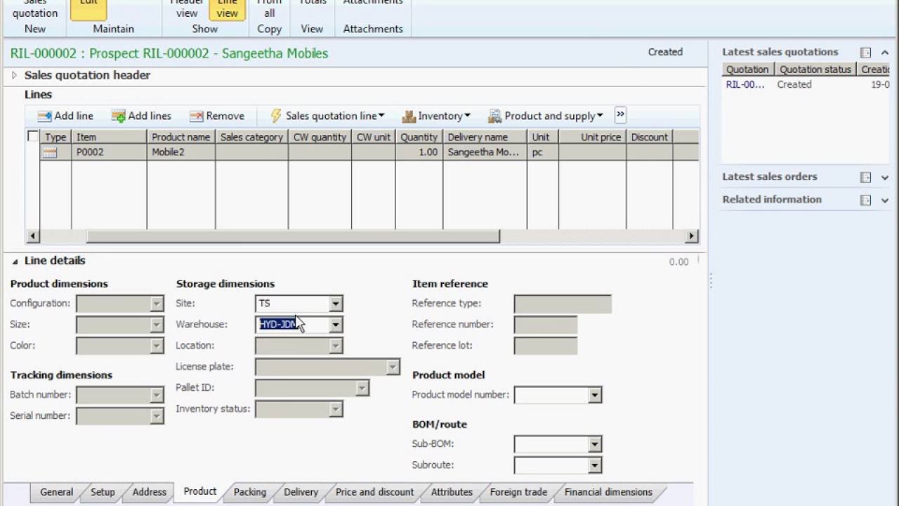 Sales and Marketing in AX 2012 R3 - YouTube