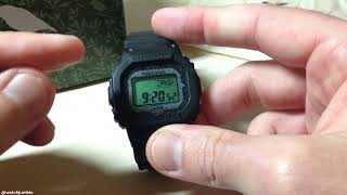 Casio Darwin's Finch G-Shock GWB-5600 | Reset to Factory Default